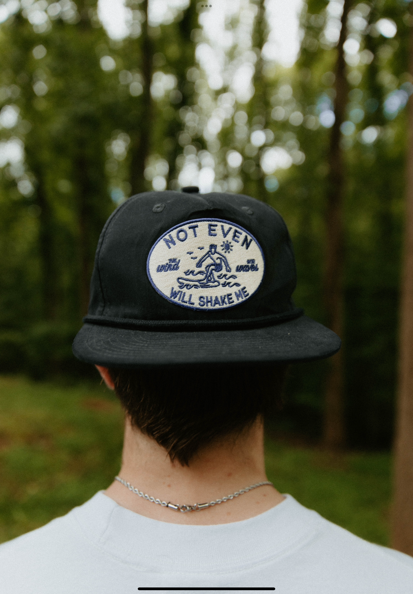 Wind And Waves Surfer Patch Hat