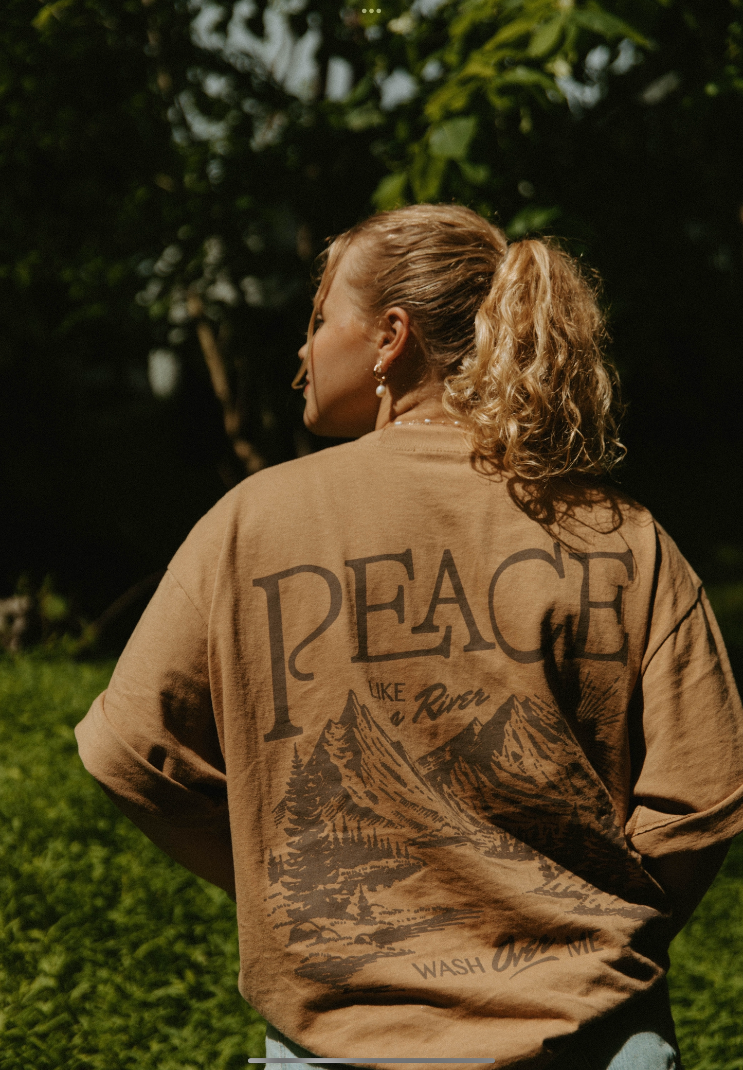 Peace Like A River Heavyweight Tee